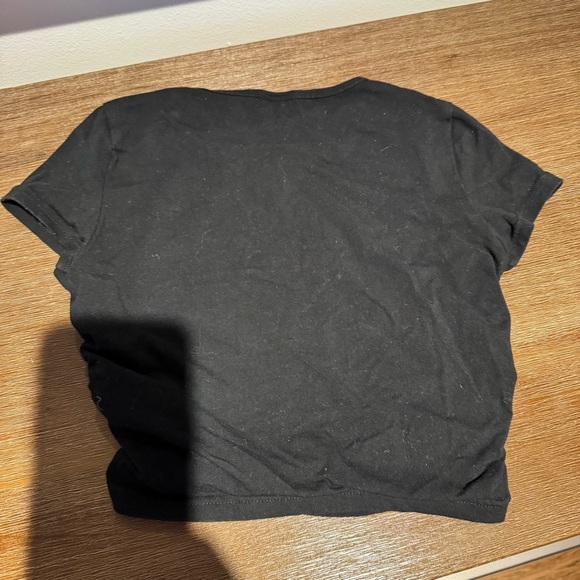 TNA Black Short Sleeve Tee women’s 2XS - Picture 4 of 8